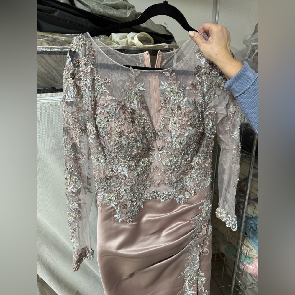 Couture evening dress